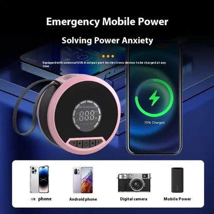 Portable Car Jump Starter & Tire Inflator — All-in-1 Emergency Car Tool